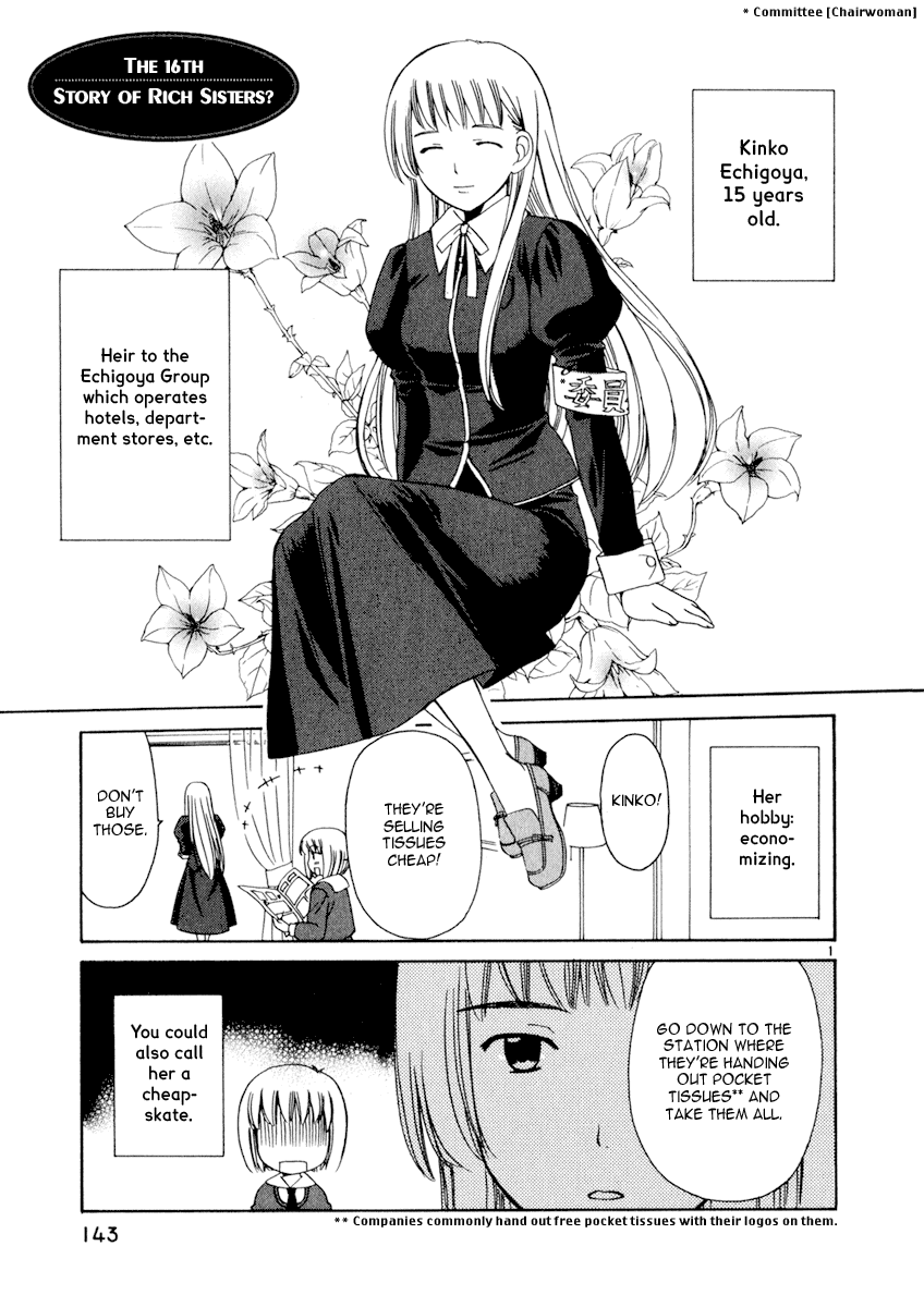 Binbou Shimai Monogatari Chapter 16 page 1 - Chapter 16: Story Of Rich Sisters?