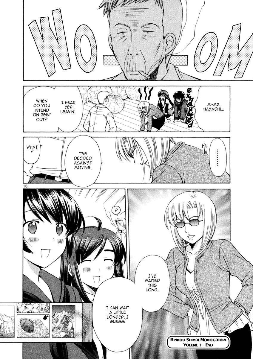 Binbou Shimai Monogatari Chapter 17 page 16 - Chapter 17: The One Who Waits