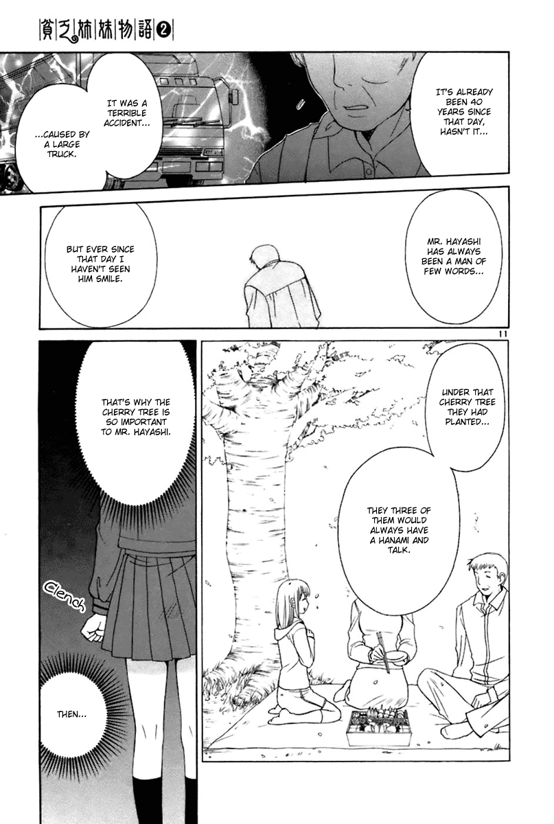 Binbou Shimai Monogatari Chapter 18 page 11 - Chapter 18: The 40 Years Old Cherry Tree