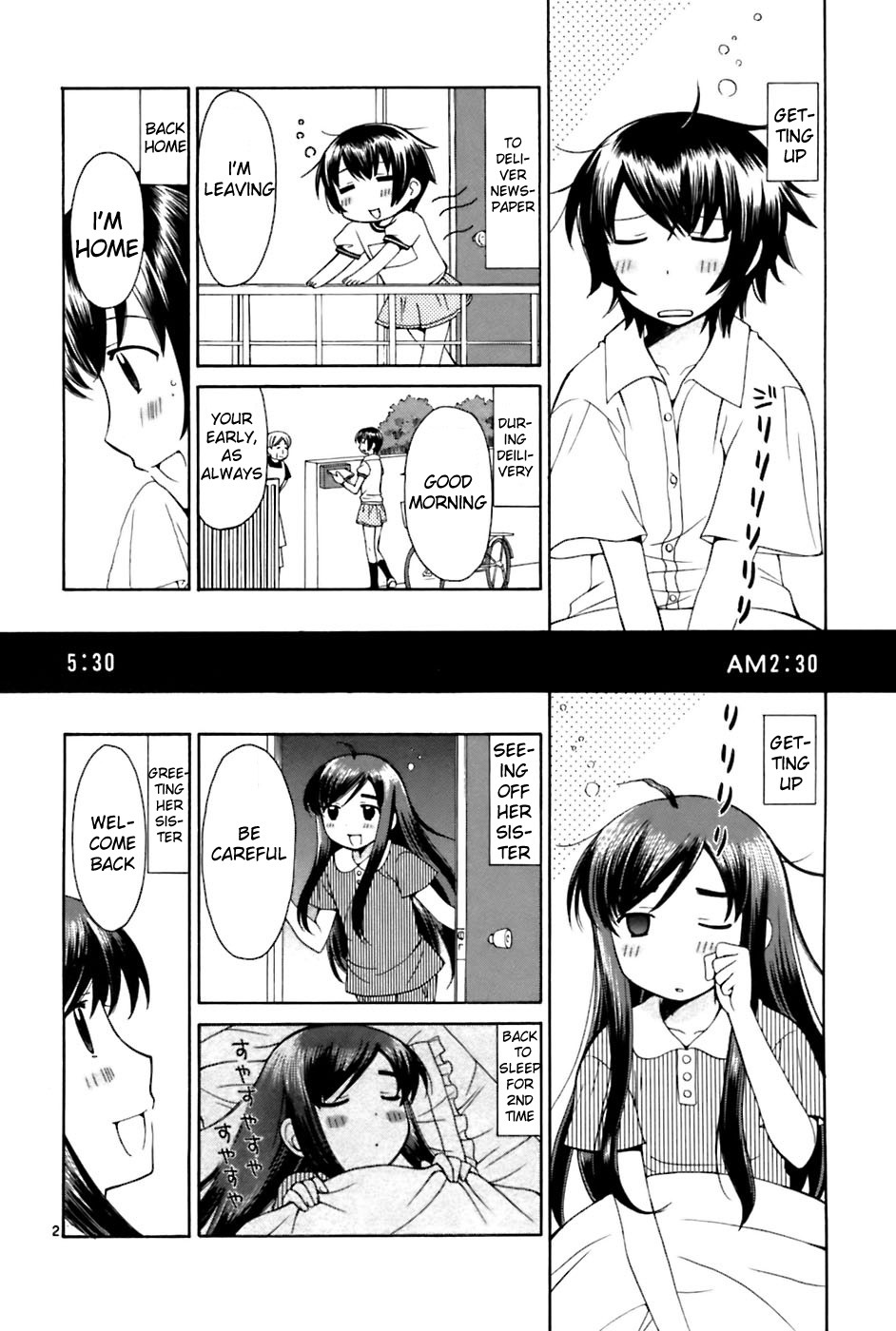 Binbou Shimai Monogatari Chapter 23 page 2 - Chapter 23: A Day Of Those Poor Sisters