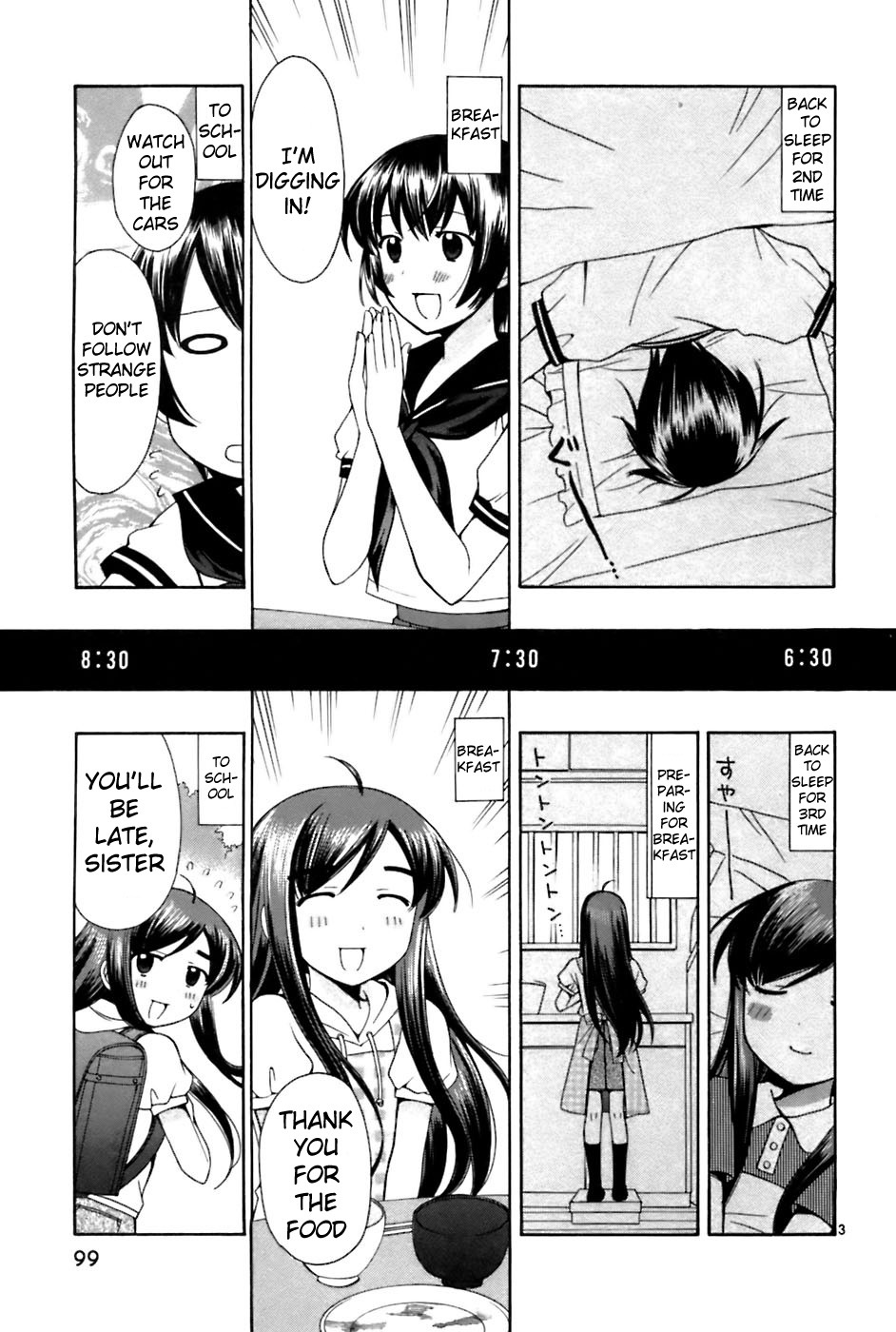 Binbou Shimai Monogatari Chapter 23 page 3 - Chapter 23: A Day Of Those Poor Sisters
