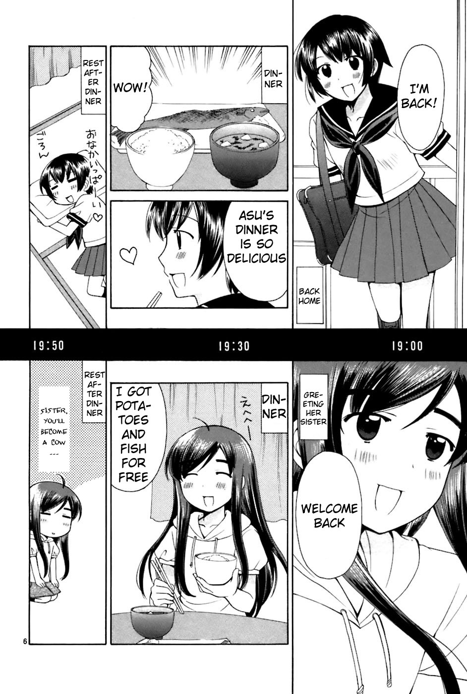 Binbou Shimai Monogatari Chapter 23 page 6 - Chapter 23: A Day Of Those Poor Sisters