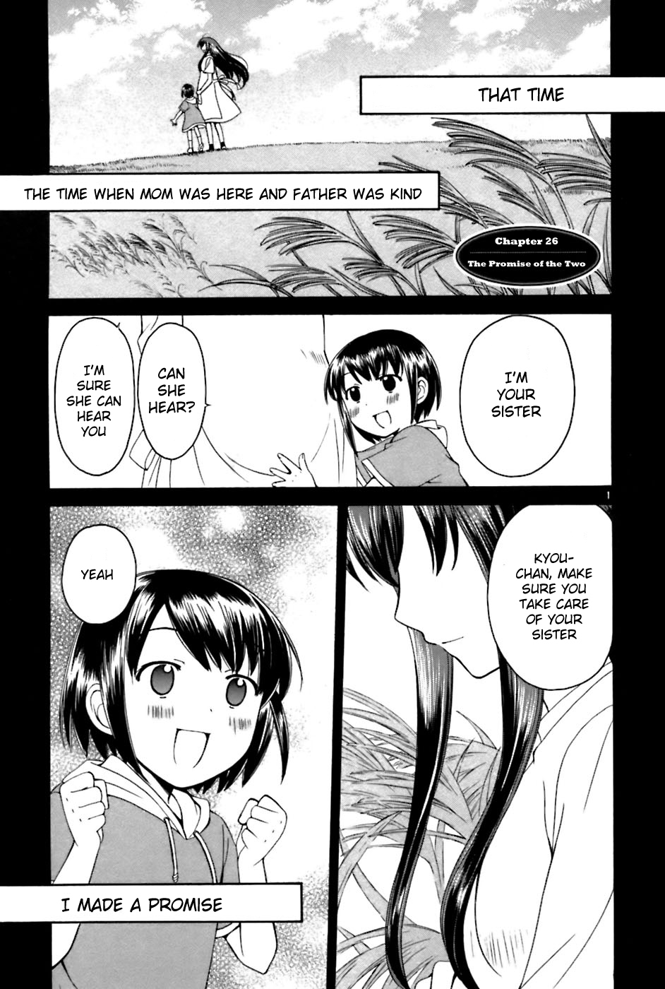 Binbou Shimai Monogatari Chapter 26 page 1 - Chapter 26: The Promise Of The Two