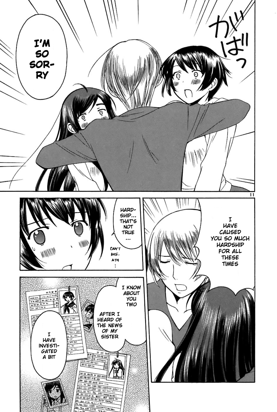 Binbou Shimai Monogatari Chapter 27 page 11 - Chapter 27: Separation