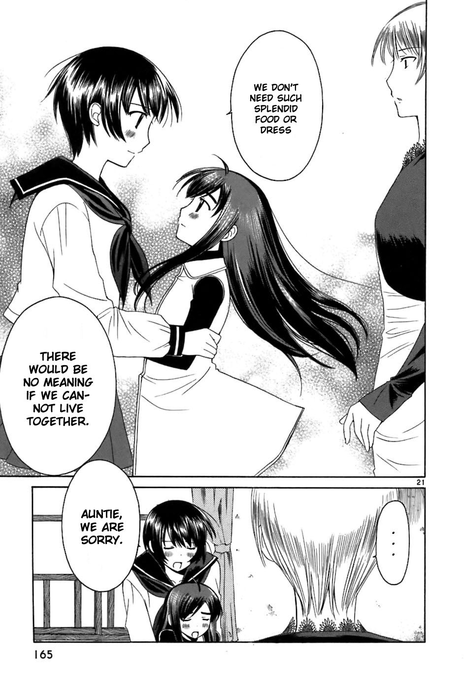 Binbou Shimai Monogatari Chapter 27 page 21 - Chapter 27: Separation