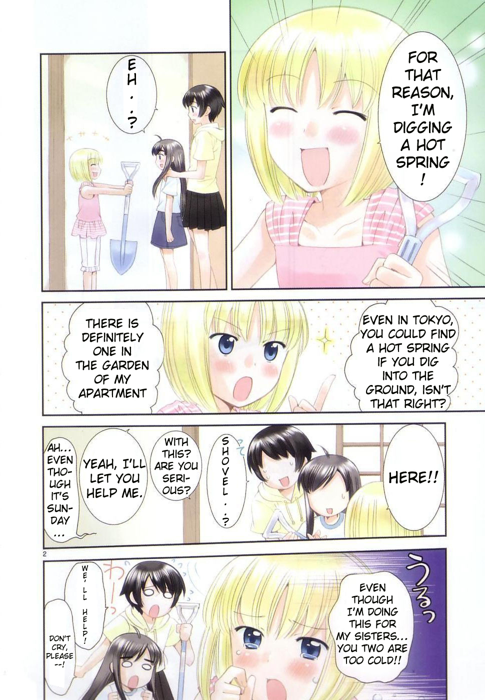 Binbou Shimai Monogatari Chapter 28 page 10 - Chapter 28: Sister And Worry