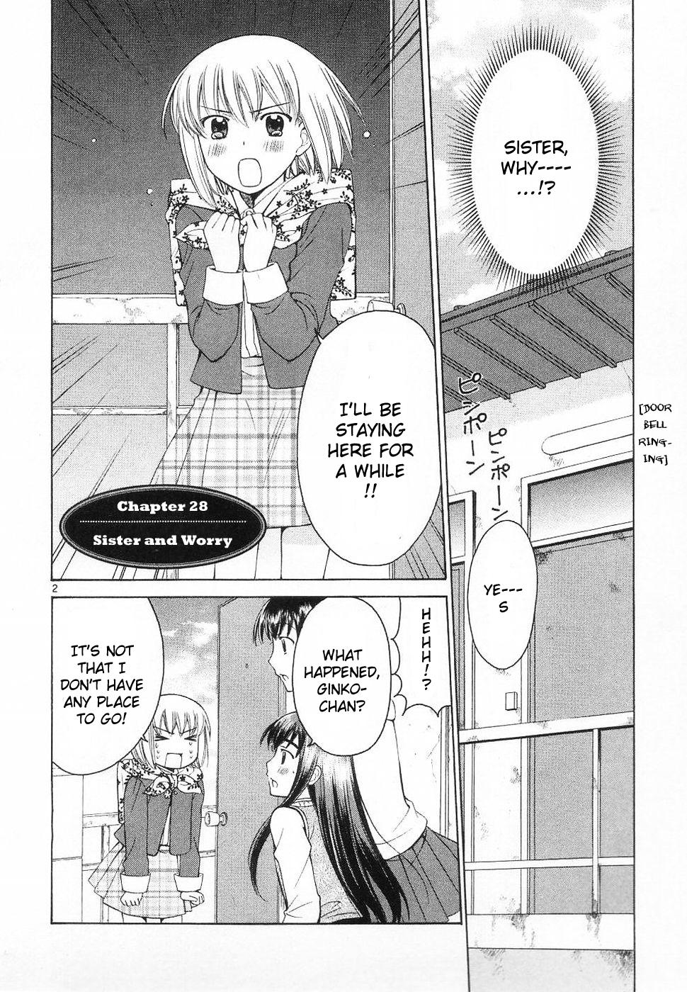 Binbou Shimai Monogatari Chapter 28 page 14 - Chapter 28: Sister And Worry