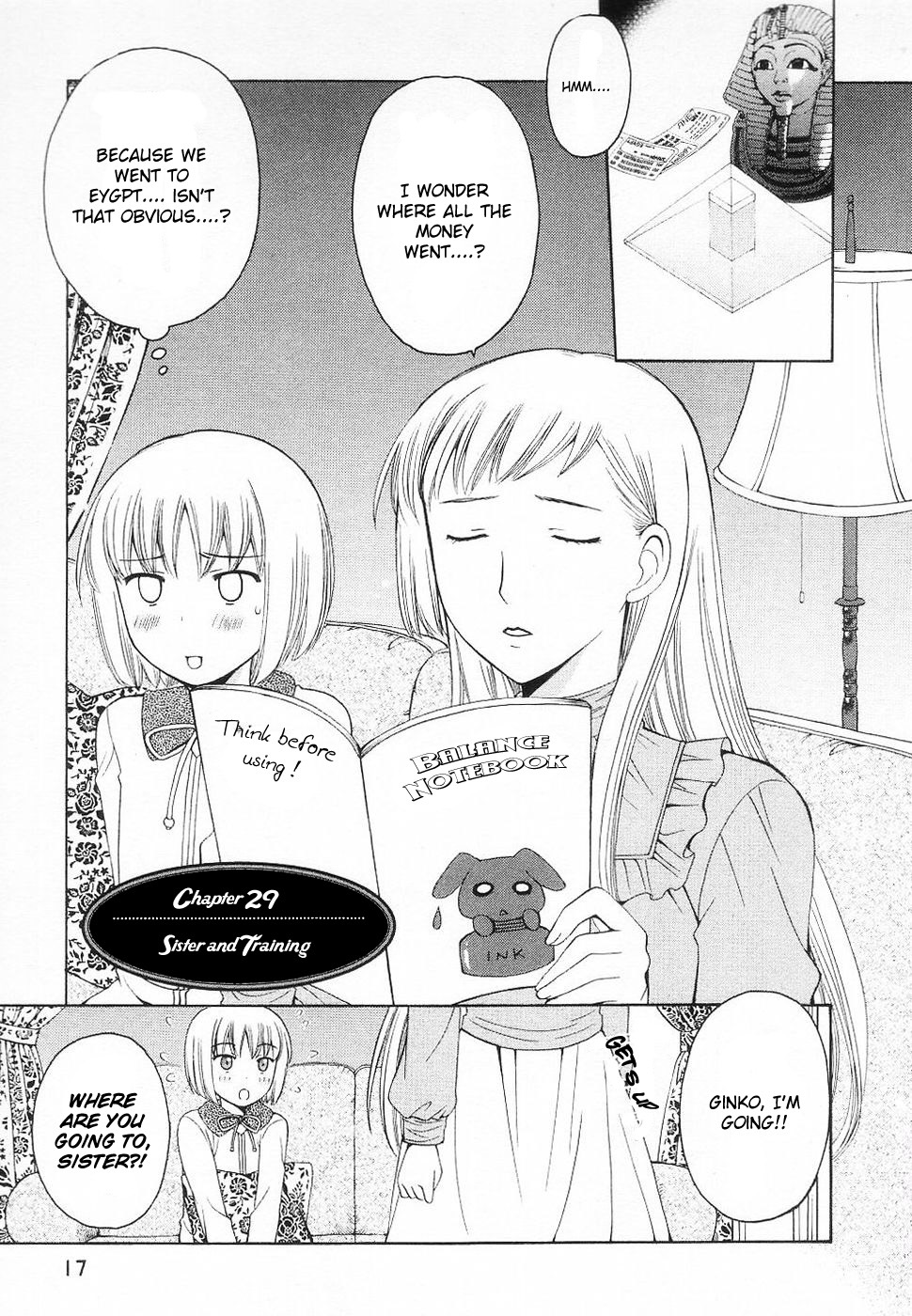 Binbou Shimai Monogatari Chapter 29 page 1 - Chapter 29: Sister And Training