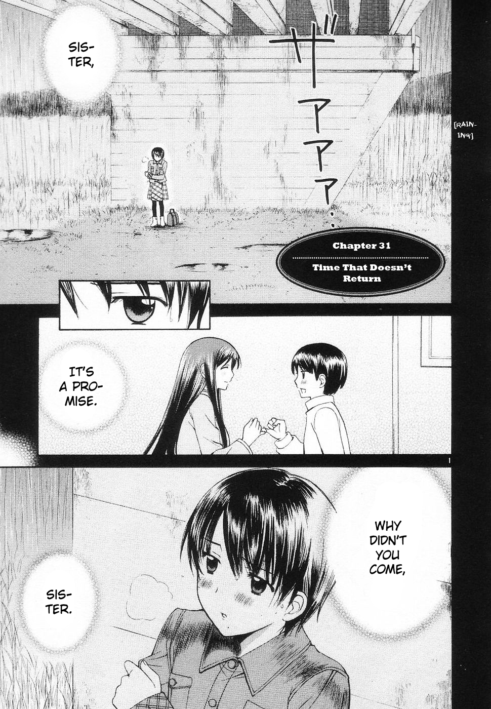 Binbou Shimai Monogatari Chapter 31 page 1 - Chapter 31: Time That Doesn't Return
