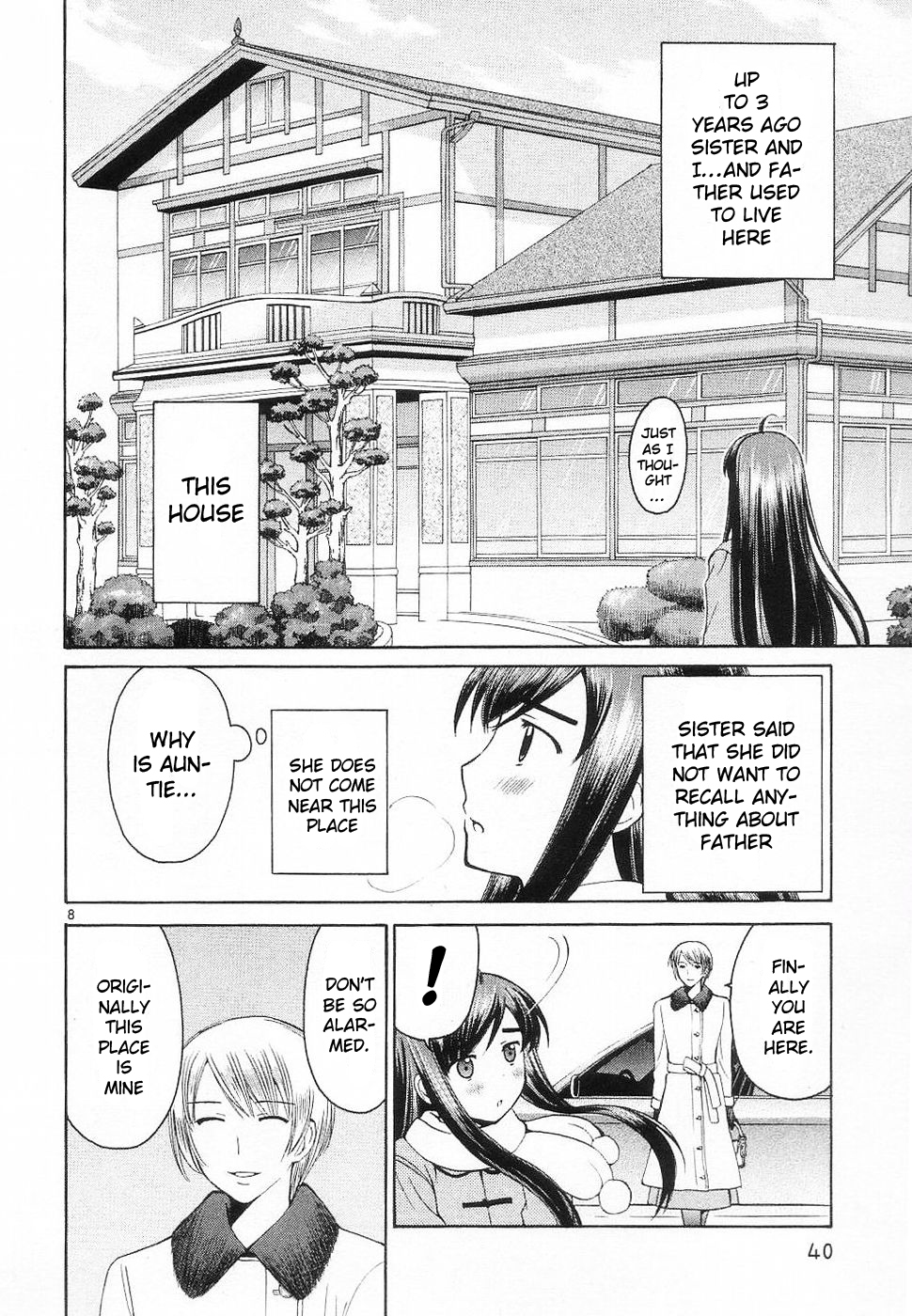 Binbou Shimai Monogatari Chapter 31 page 8 - Chapter 31: Time That Doesn't Return