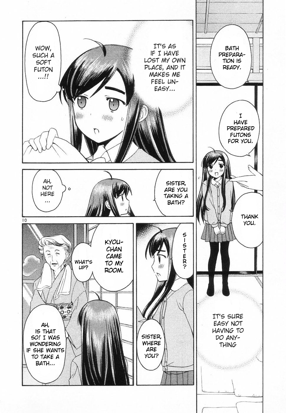 Binbou Shimai Monogatari Chapter 32 page 10 - Chapter 32: Warmth Of The Fingertip
