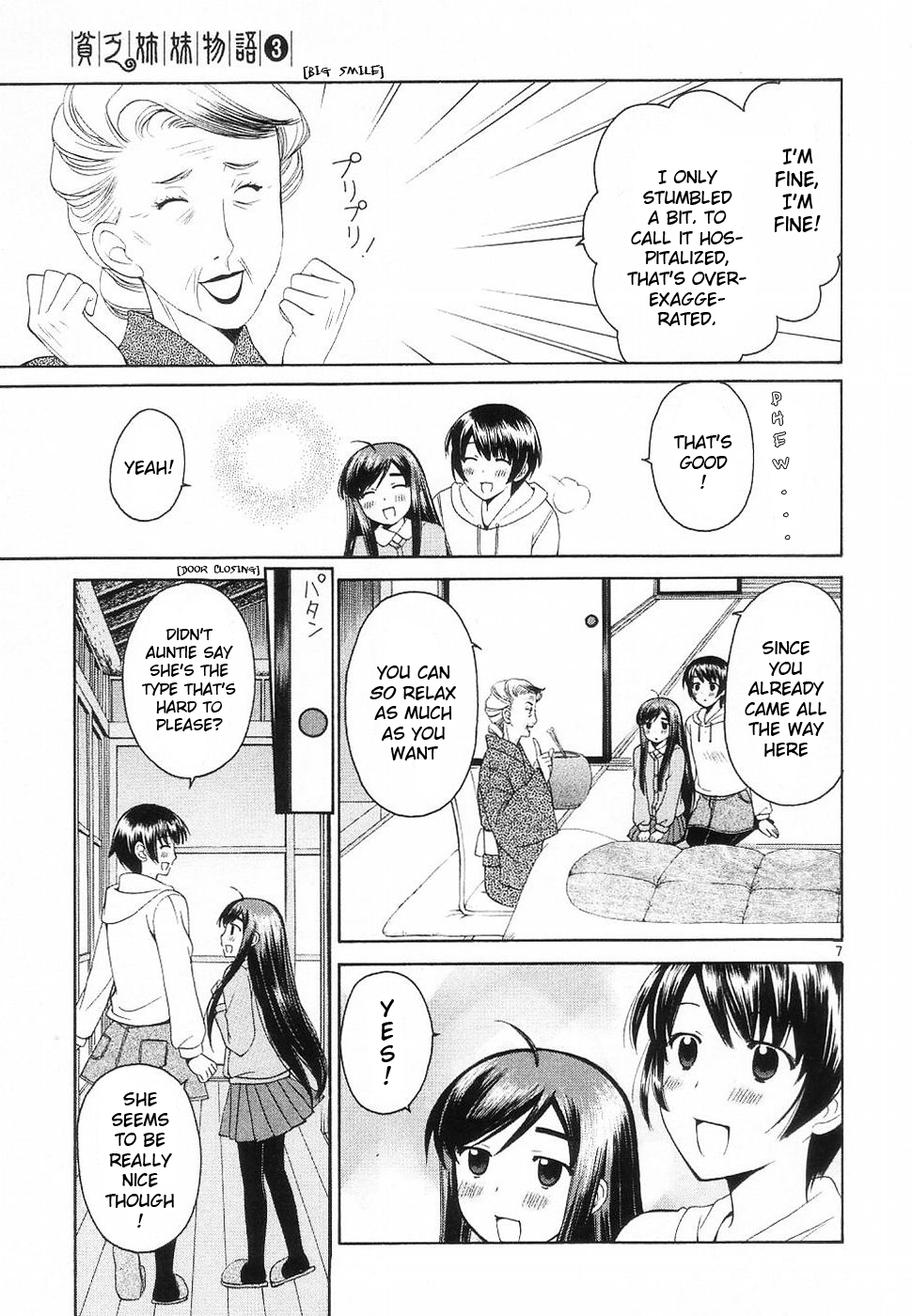 Binbou Shimai Monogatari Chapter 32 page 7 - Chapter 32: Warmth Of The Fingertip
