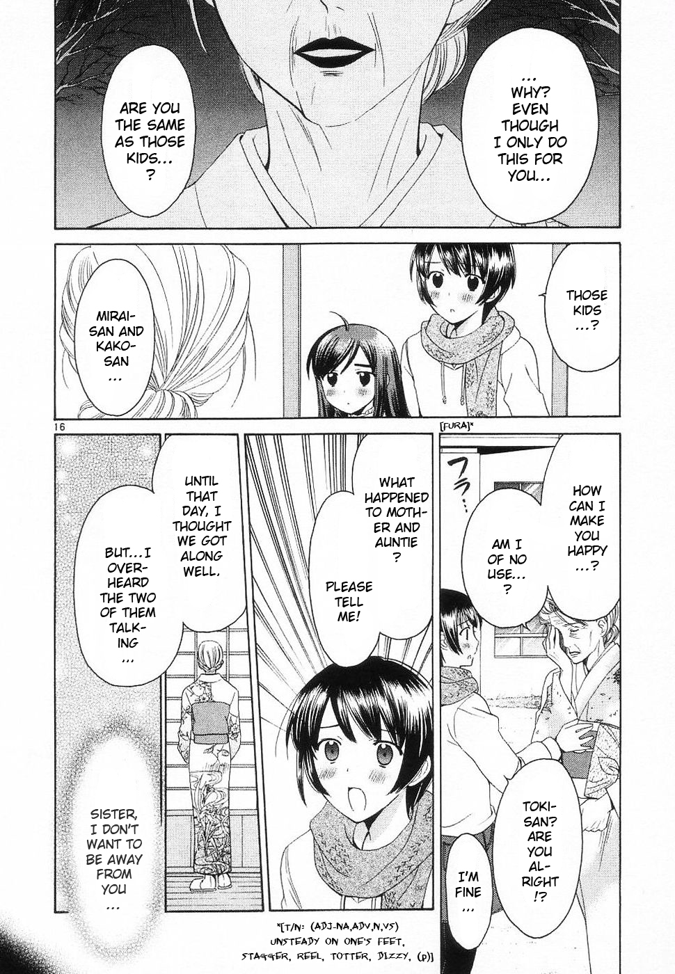 Binbou Shimai Monogatari Chapter 33 page 16 - Chapter 33: As Long As You Are Here