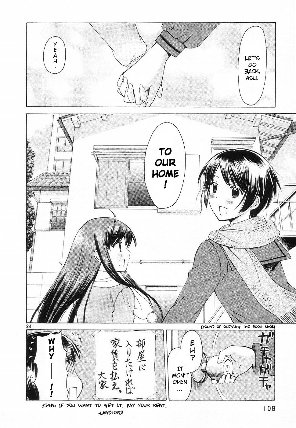 Binbou Shimai Monogatari Chapter 33 page 24 - Chapter 33: As Long As You Are Here