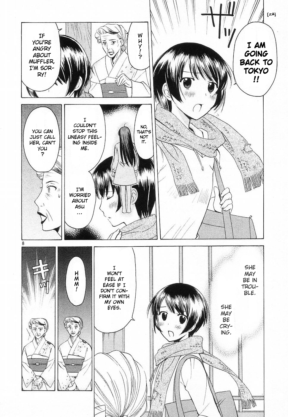 Binbou Shimai Monogatari Chapter 33 page 8 - Chapter 33: As Long As You Are Here