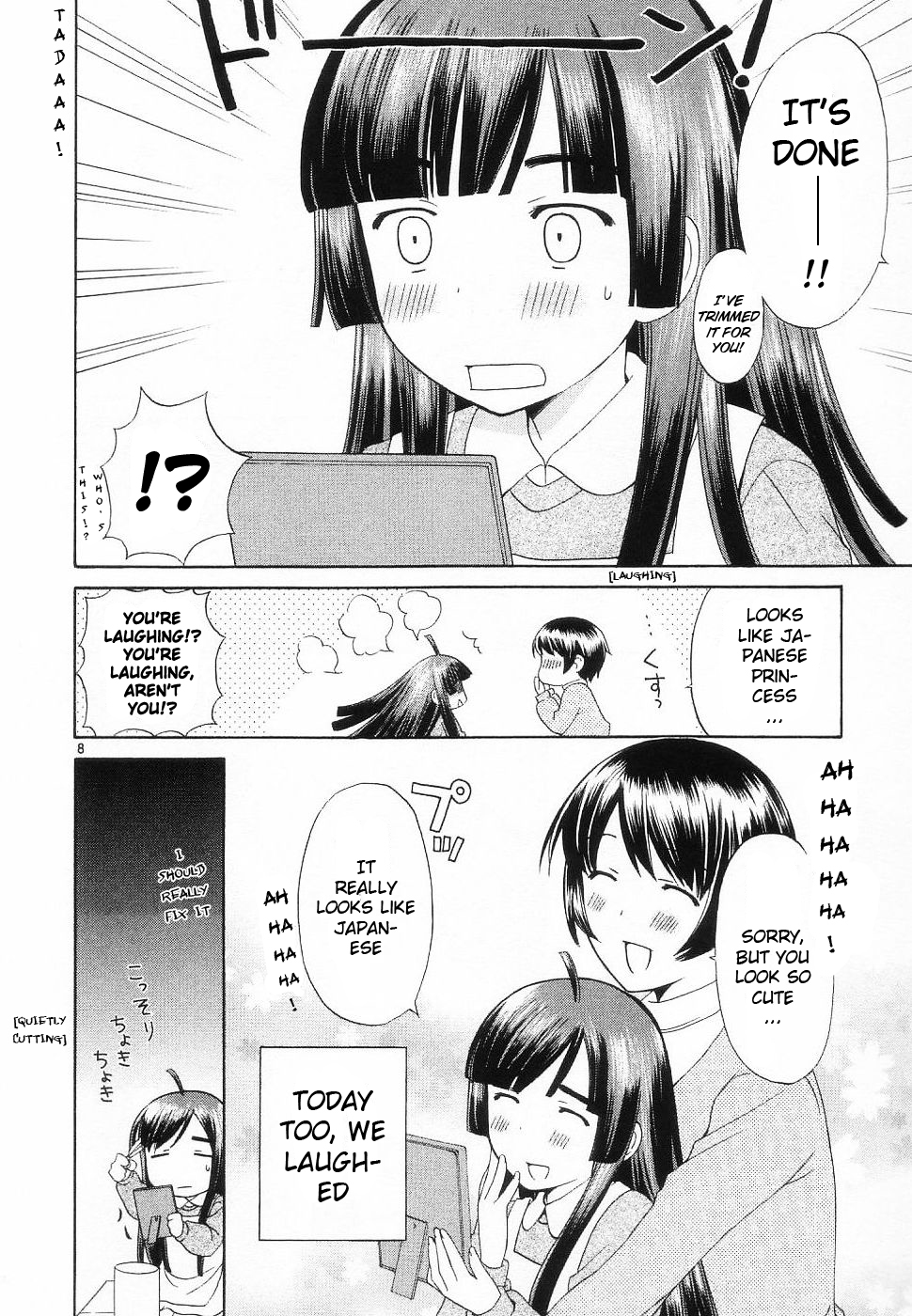 Binbou Shimai Monogatari Chapter 34 page 8 - Chapter 34: We As Always, We From Now On