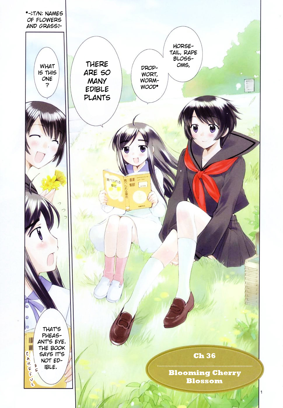 Binbou Shimai Monogatari Chapter 36 page 1 - Chapter 36: Blooming Cherry Blossom