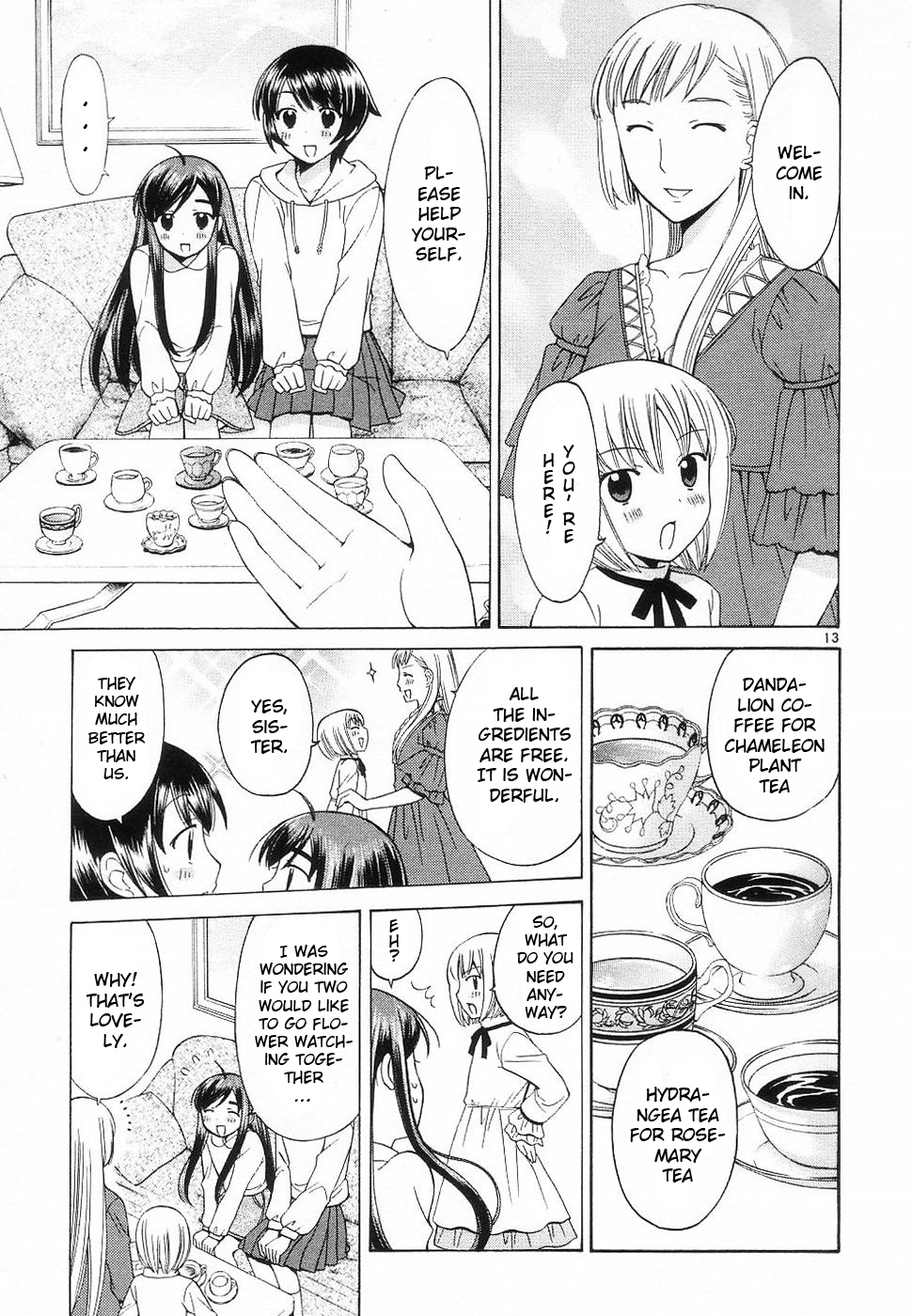 Binbou Shimai Monogatari Chapter 36 page 12 - Chapter 36: Blooming Cherry Blossom