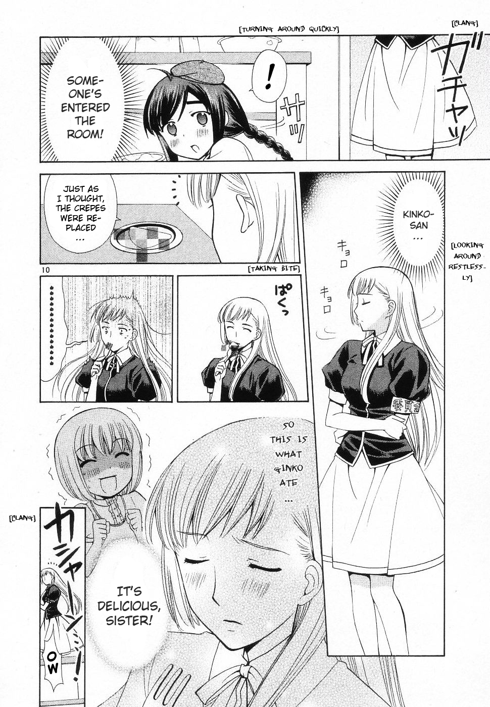 Binbou Shimai Monogatari Chapter 43 page 10 - Chapter 43: Life Of Sister And School