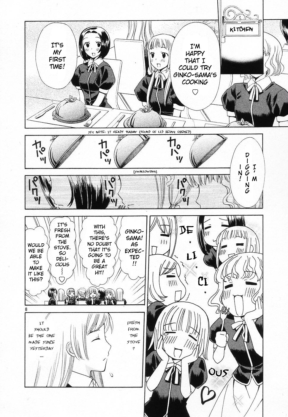 Binbou Shimai Monogatari Chapter 43 page 8 - Chapter 43: Life Of Sister And School