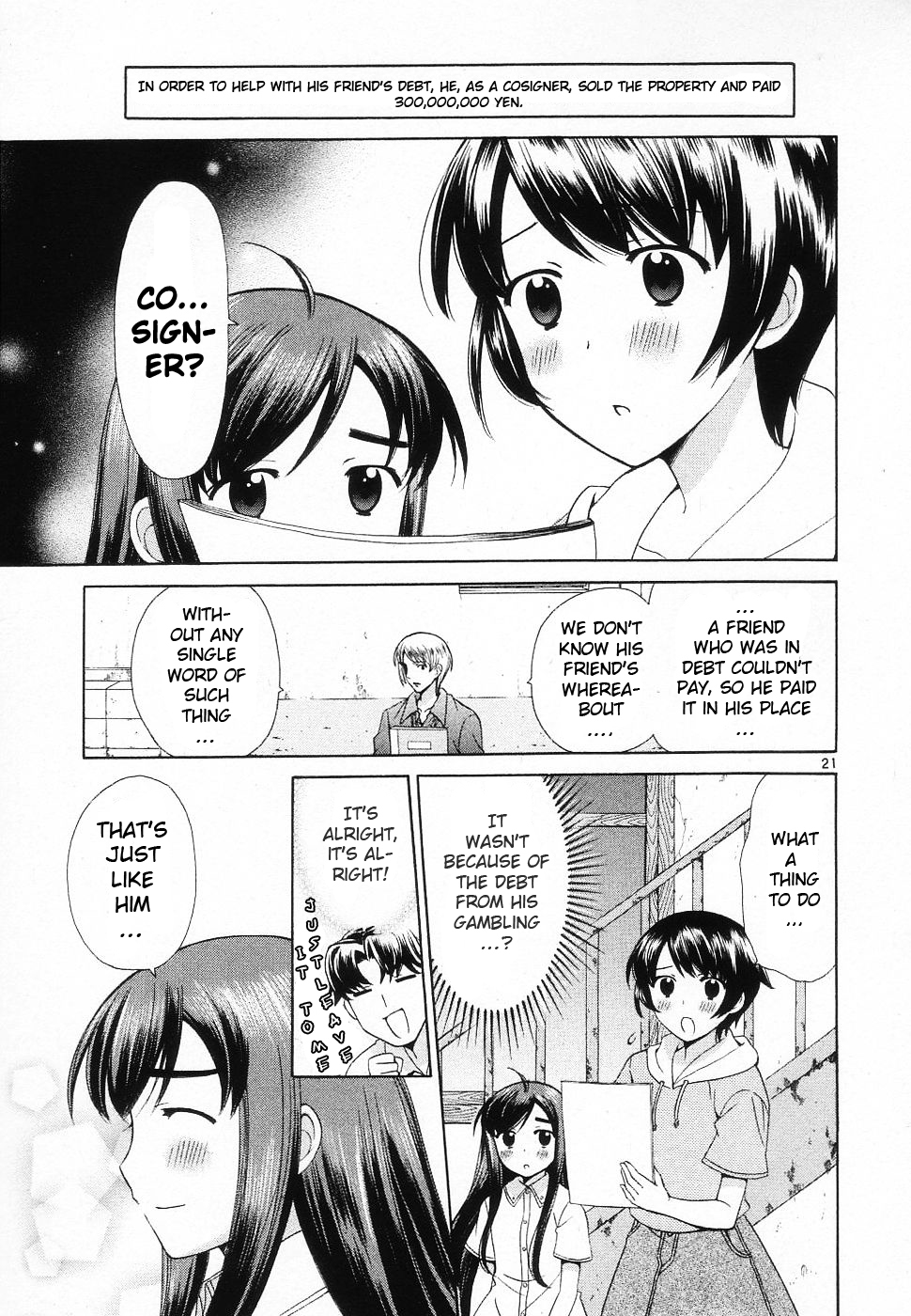 Binbou Shimai Monogatari Chapter 46 page 21 - Chapter 46: Some Day We Will