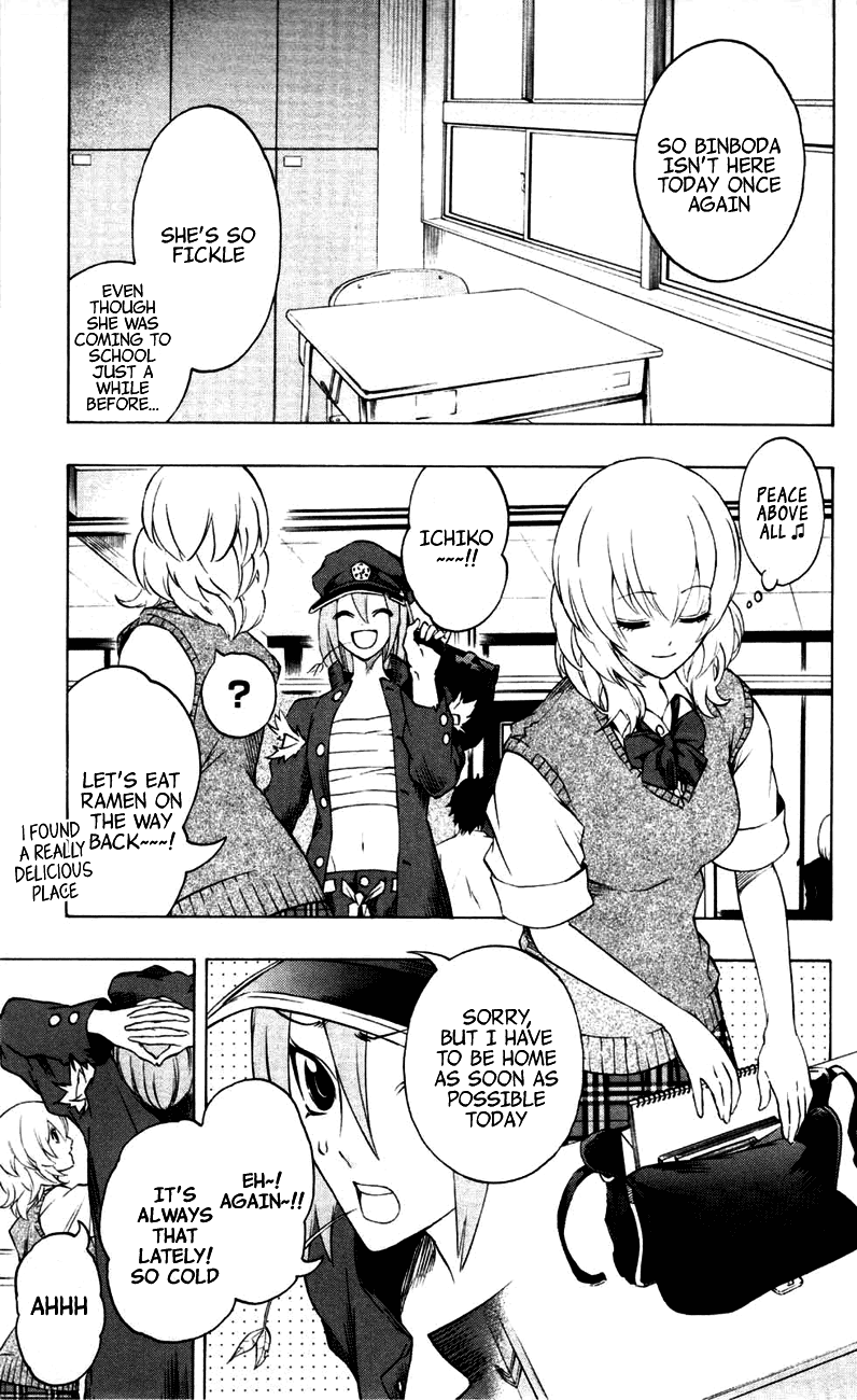 Binbougami ga! Chapter 14 page 14 - Chapter 14: Something Like Secretly Mixing Pumpkin into a Stew to Make a Kid Who Hates Pumpkins Eat Them
