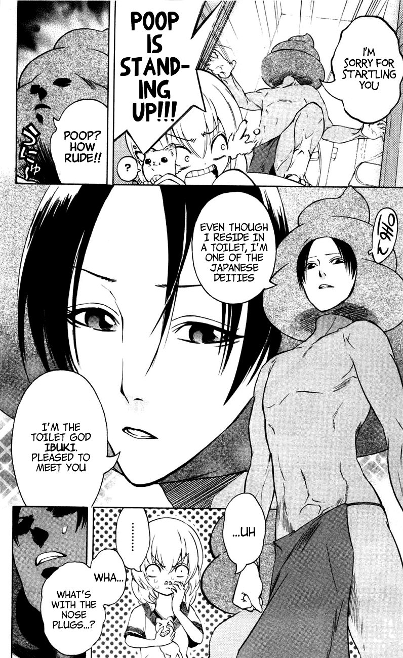 Binbougami ga! Chapter 14 page 21 - Chapter 14: Something Like Secretly Mixing Pumpkin into a Stew to Make a Kid Who Hates Pumpkins Eat Them