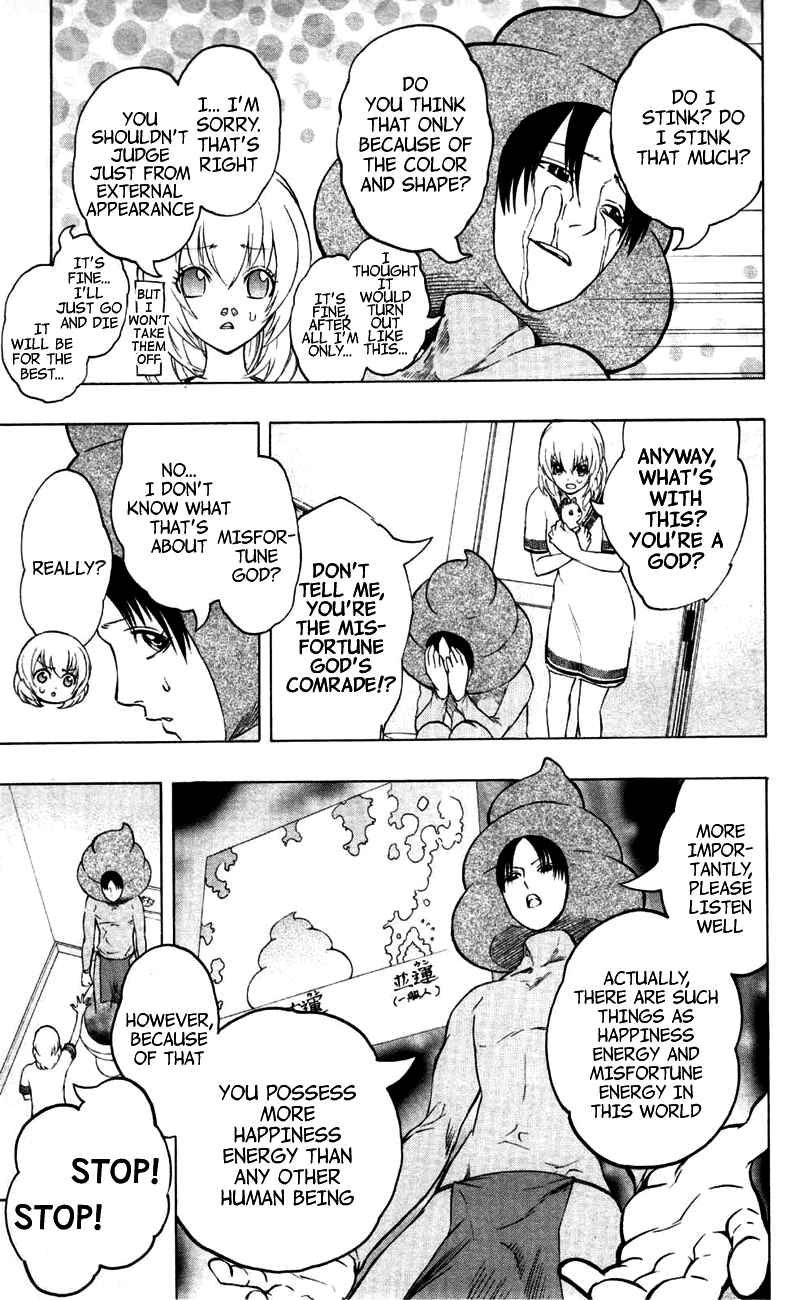 Binbougami ga! Chapter 14 page 22 - Chapter 14: Something Like Secretly Mixing Pumpkin into a Stew to Make a Kid Who Hates Pumpkins Eat Them