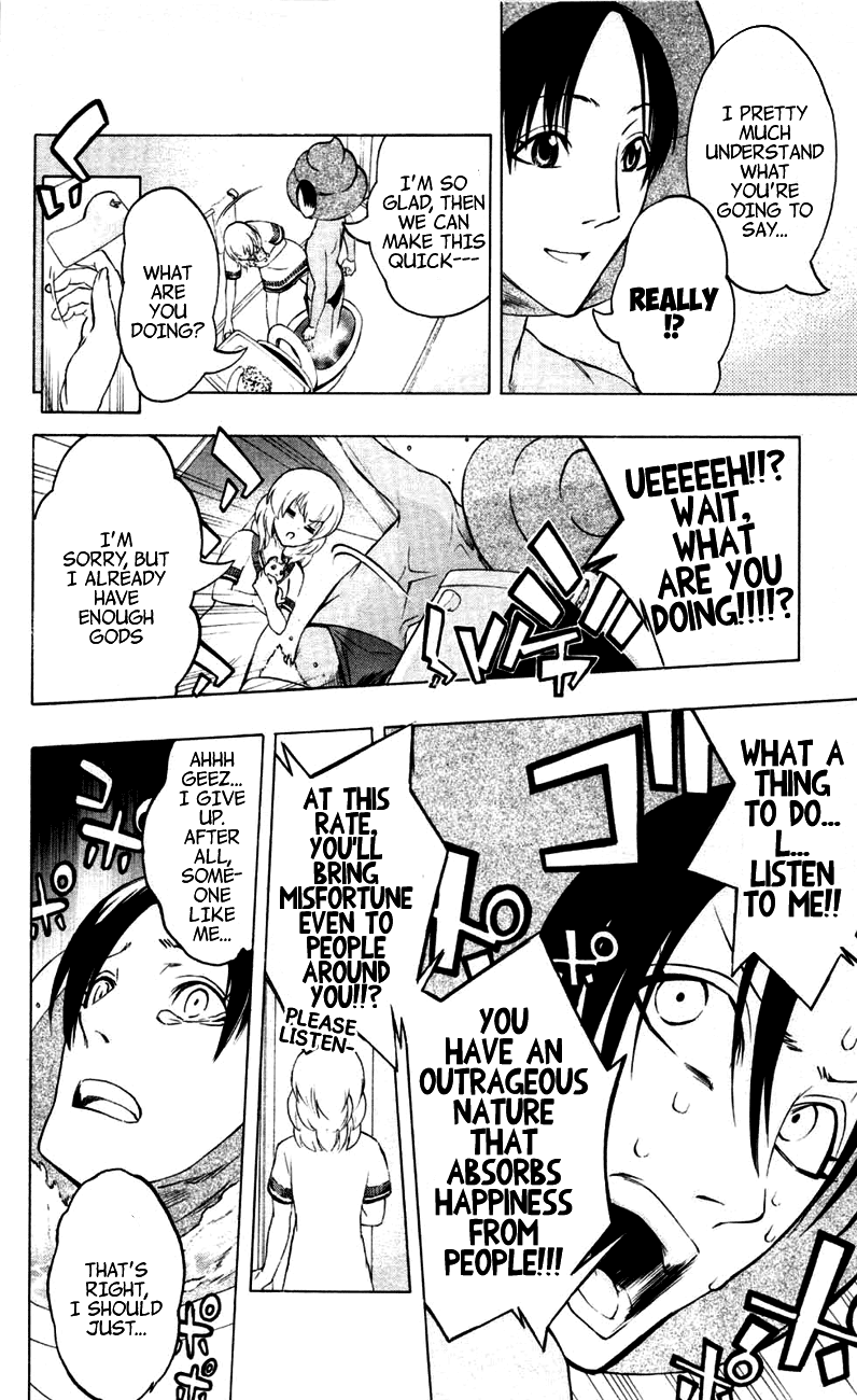 Binbougami ga! Chapter 14 page 23 - Chapter 14: Something Like Secretly Mixing Pumpkin into a Stew to Make a Kid Who Hates Pumpkins Eat Them