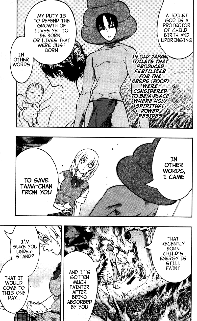 Binbougami ga! Chapter 14 page 40 - Chapter 14: Something Like Secretly Mixing Pumpkin into a Stew to Make a Kid Who Hates Pumpkins Eat Them