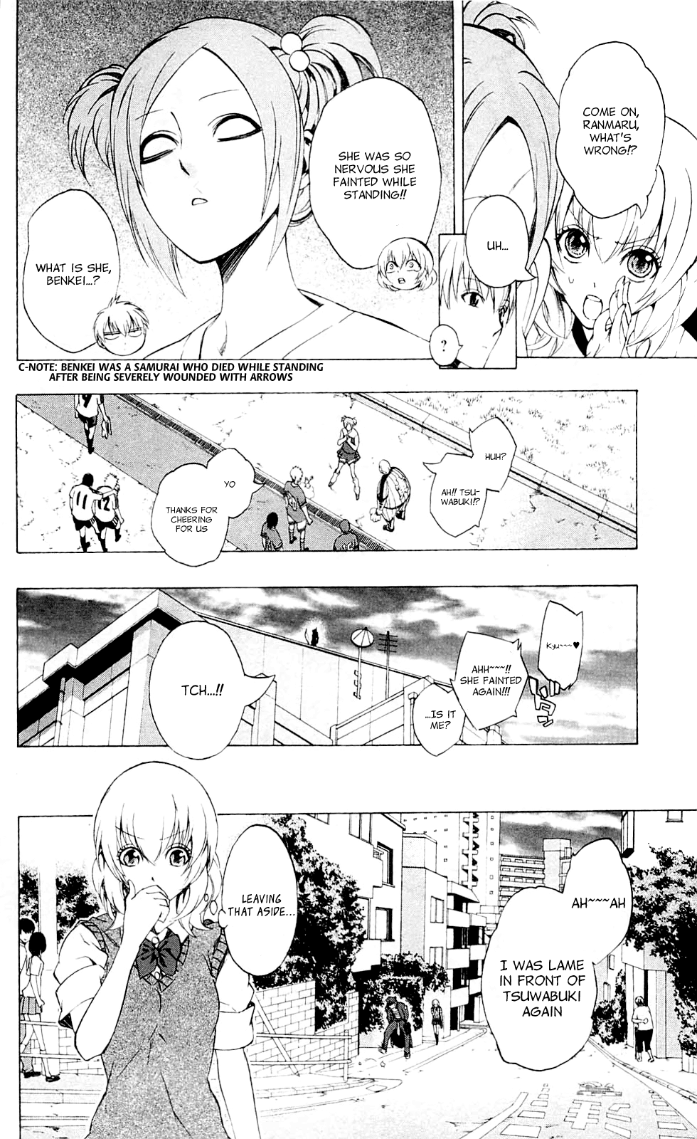 Binbougami ga! Chapter 20 page 12 - Chapter 20: OH! Japanese Ninja ♥