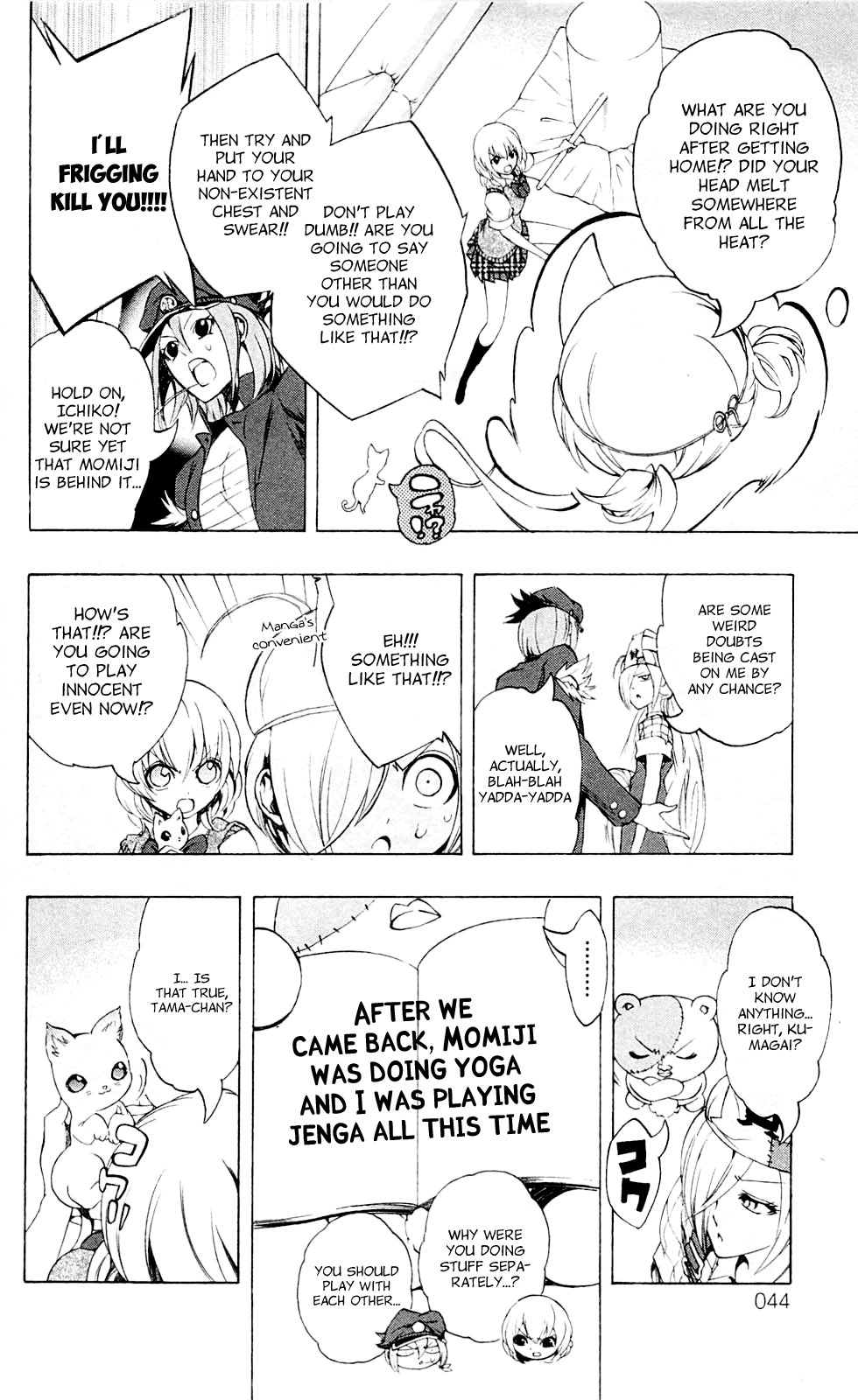 Binbougami ga! Chapter 20 page 18 - Chapter 20: OH! Japanese Ninja ♥