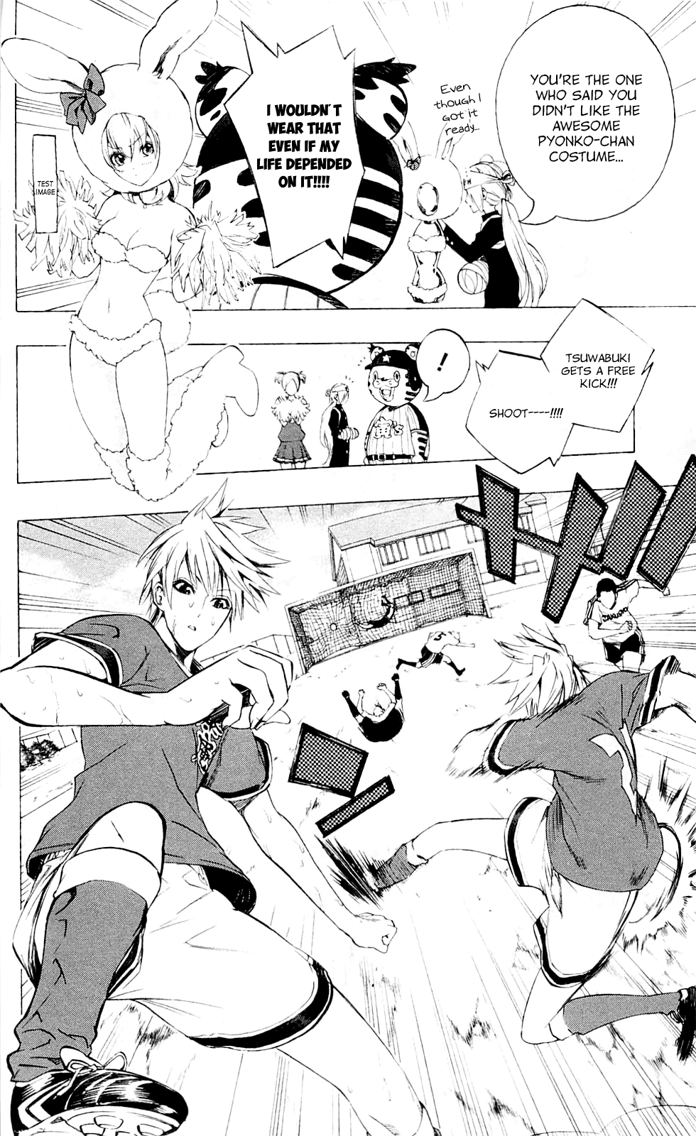 Binbougami ga! Chapter 20 page 8 - Chapter 20: OH! Japanese Ninja ♥