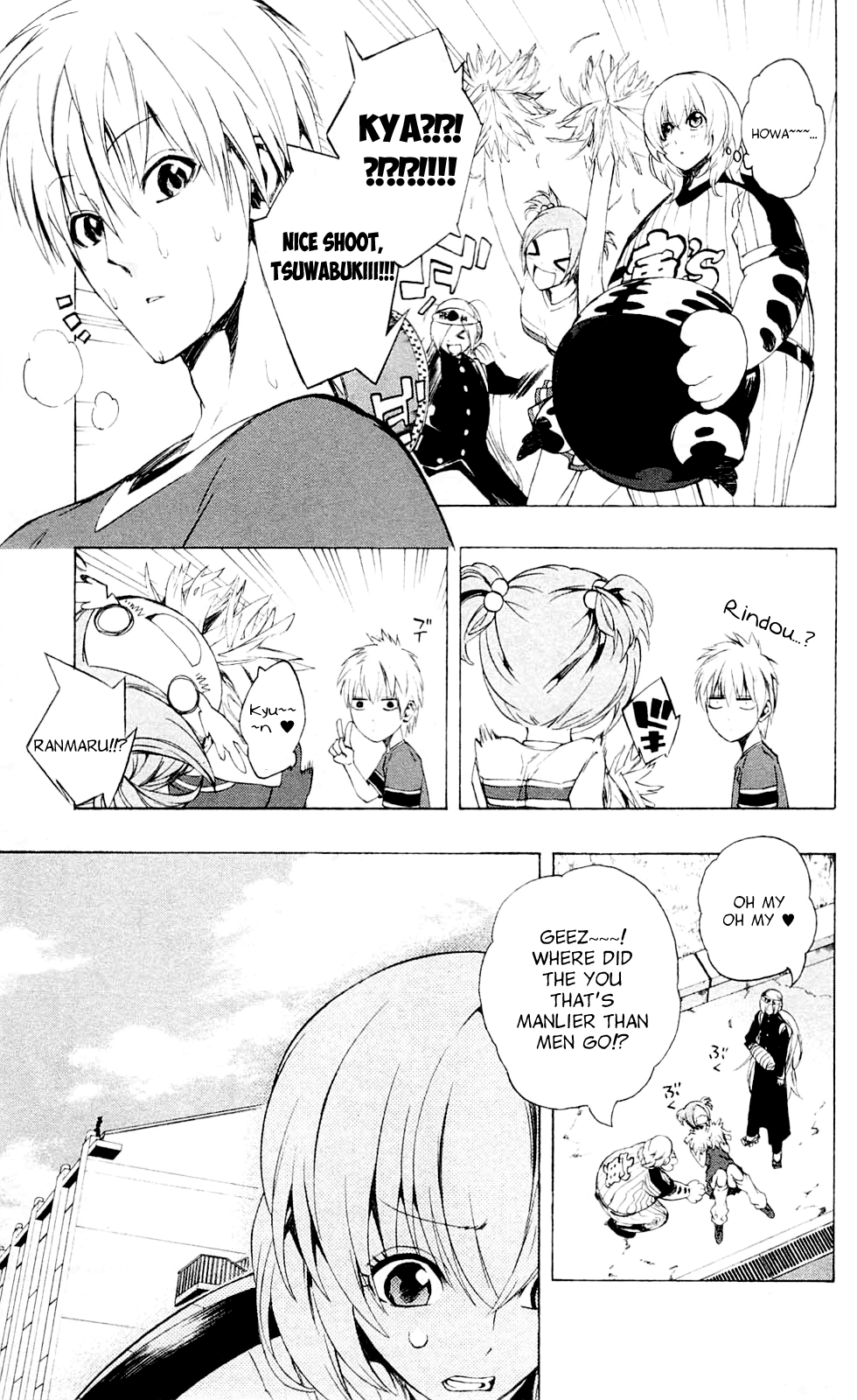 Binbougami ga! Chapter 20 page 9 - Chapter 20: OH! Japanese Ninja ♥