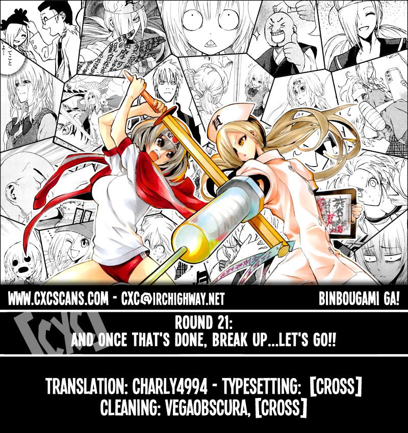 Binbougami ga! Chapter 21 page 1 - Chapter 21: And Once That's Done, Break Up ... Let's Go!!