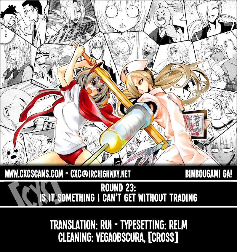 Binbougami ga! Chapter 23 page 1 - Chapter 23: Is It Something I Can't Get Without Trading