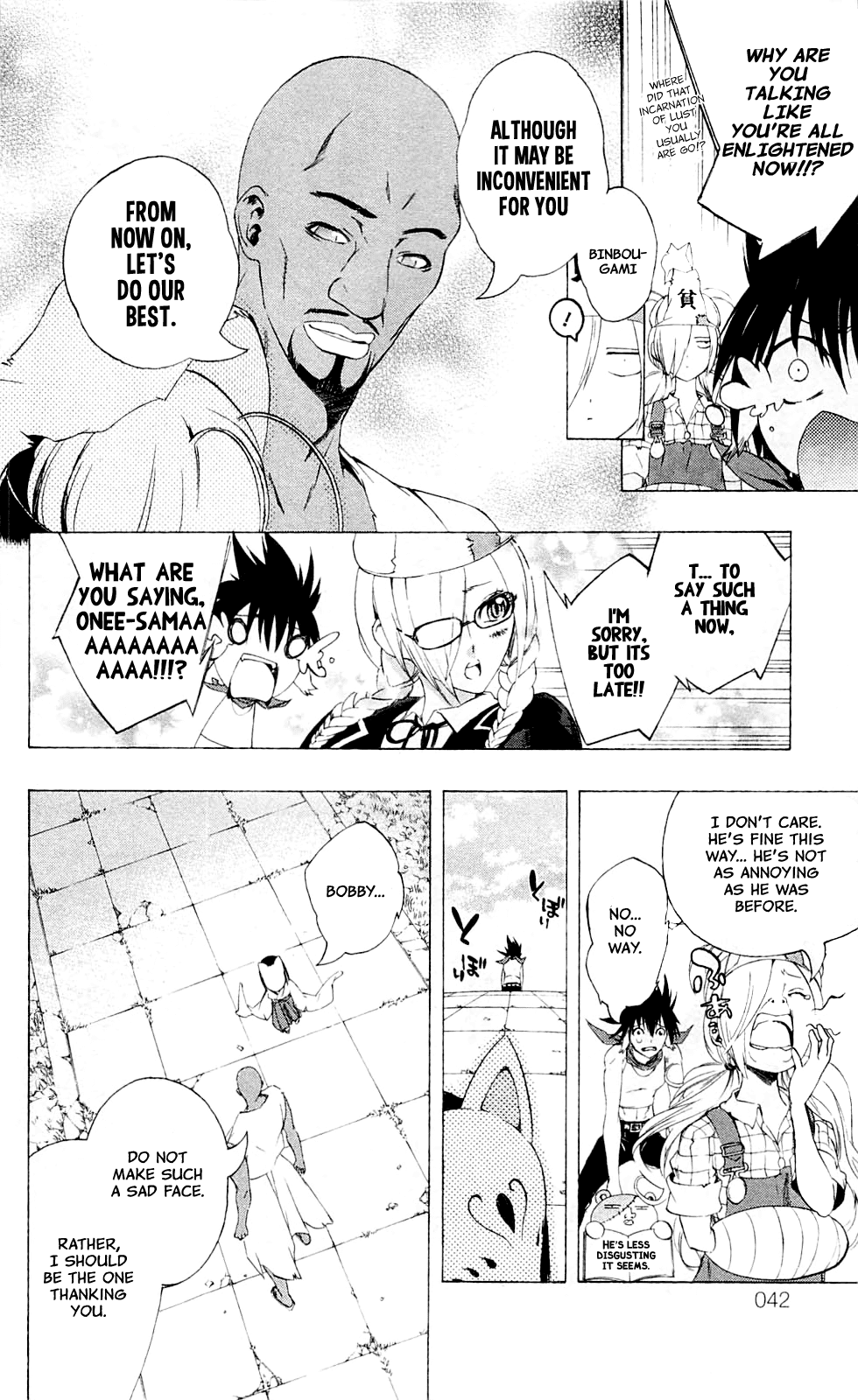 Binbougami ga! Chapter 24 page 20 - Chapter 24: It's Like an "Enlightenment Through Earthly Desires" Kind of Thing!