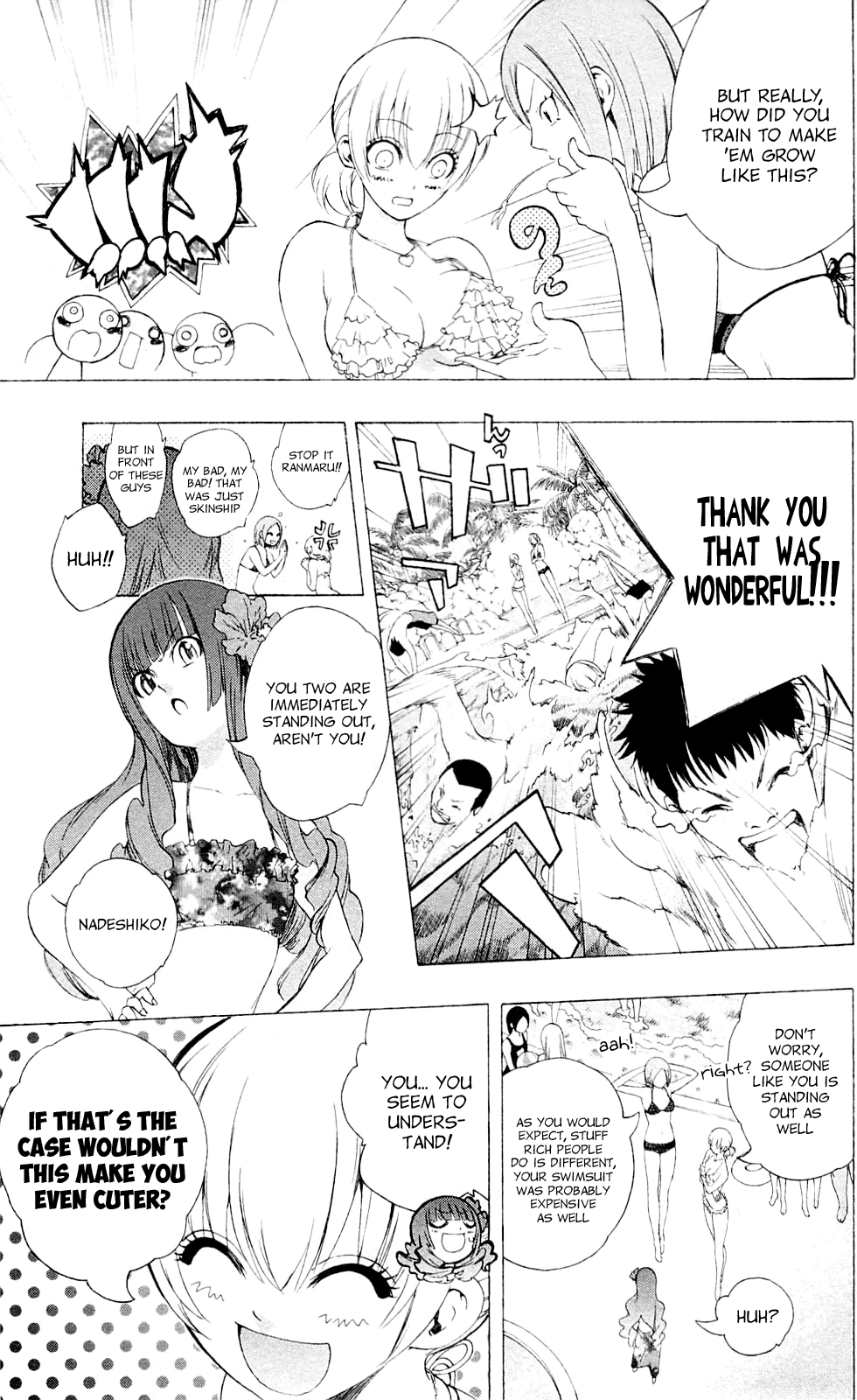 Binbougami ga! Chapter 25 page 11 - Chapter 25: Swim ....All of You