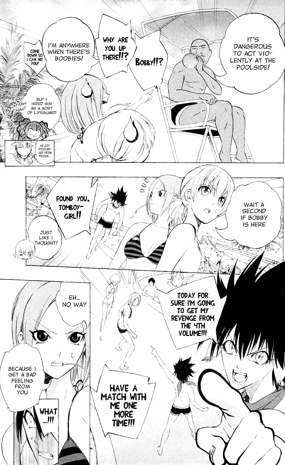 Binbougami ga! Chapter 25 page 13 - Chapter 25: Swim ....All of You