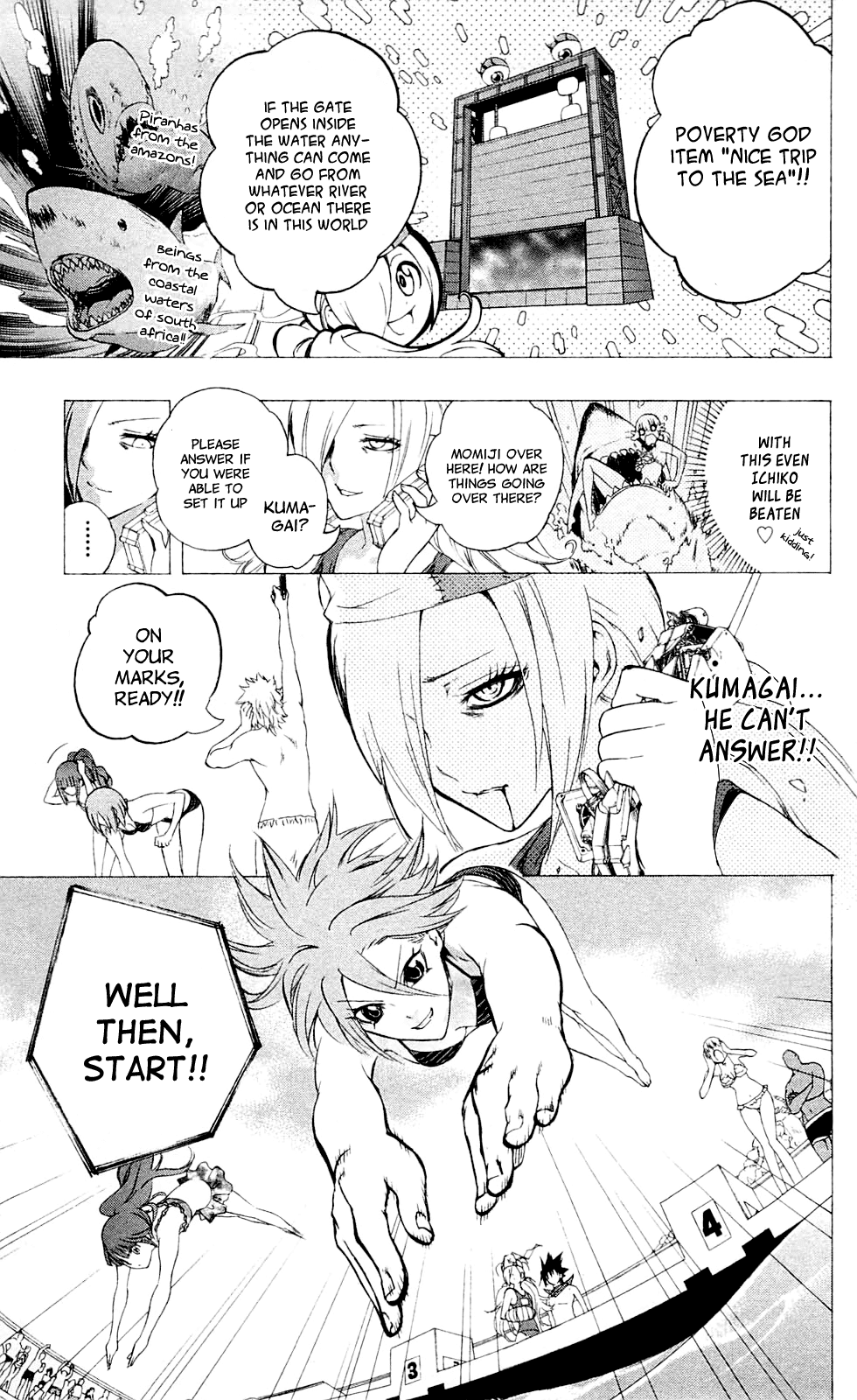 Binbougami ga! Chapter 25 page 19 - Chapter 25: Swim ....All of You