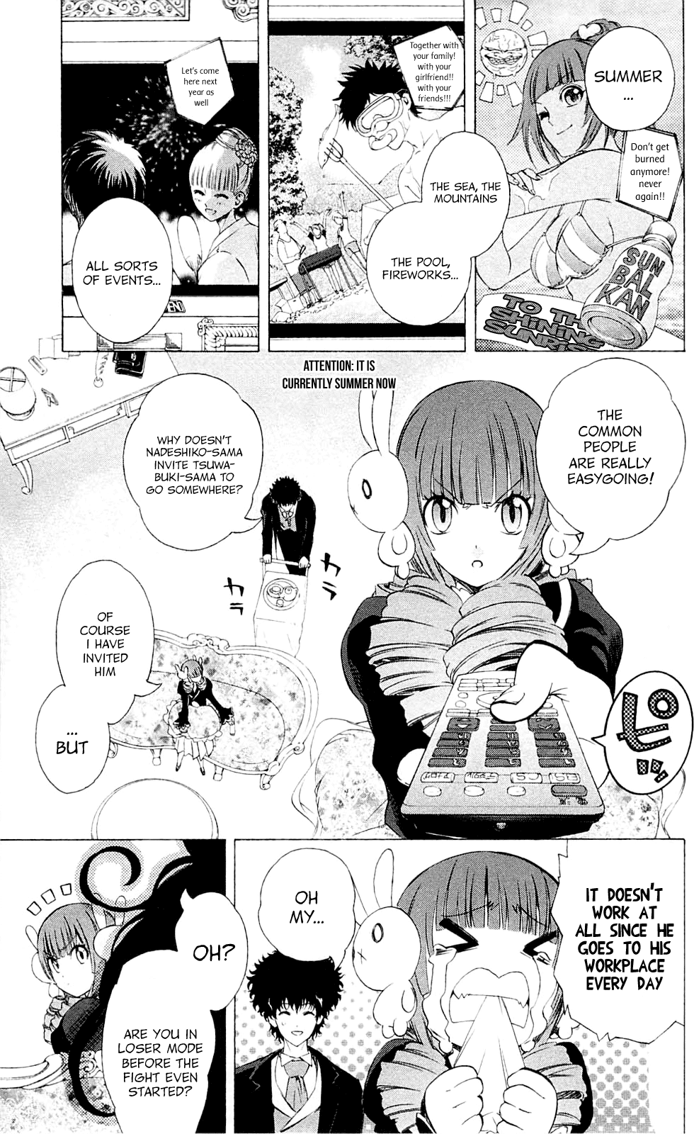 Binbougami ga! Chapter 25 page 5 - Chapter 25: Swim ....All of You