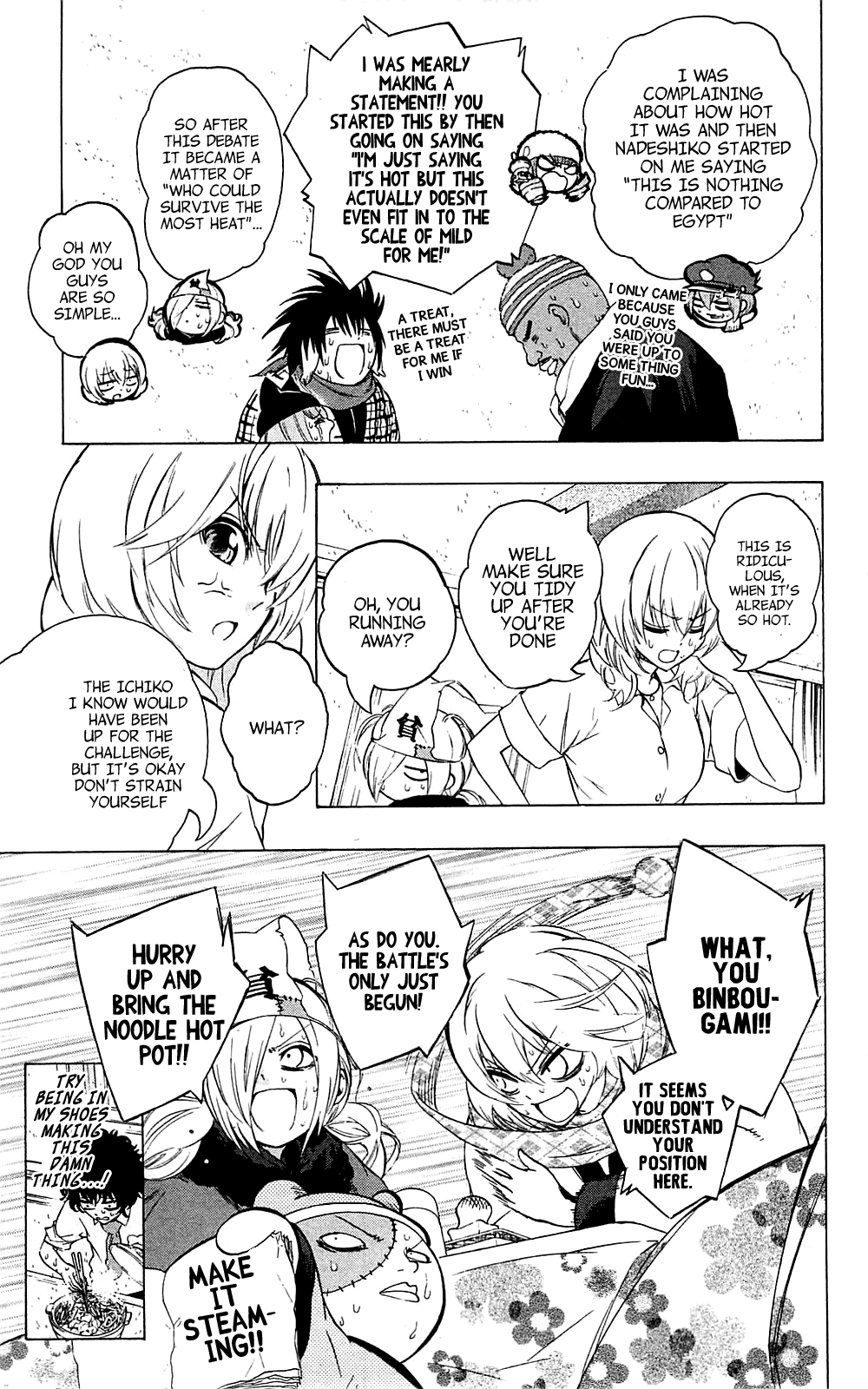 Binbougami ga! Chapter 28 page 11 - Chapter 28: If You're Sick, Act Like It!!