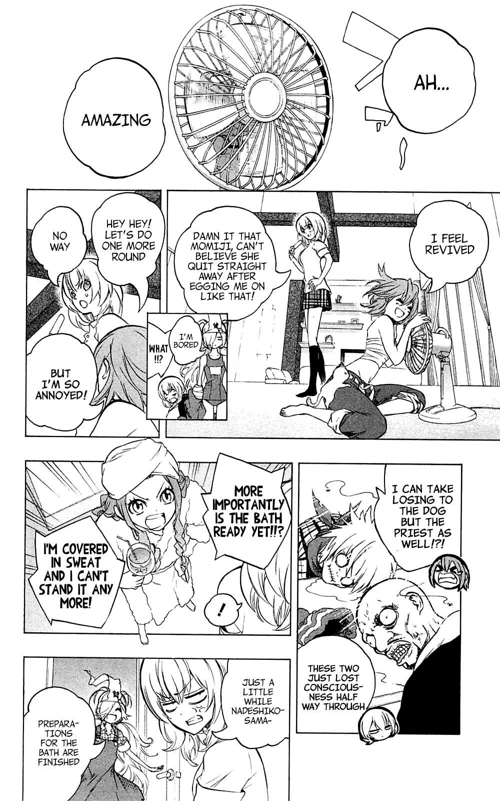Binbougami ga! Chapter 28 page 12 - Chapter 28: If You're Sick, Act Like It!!