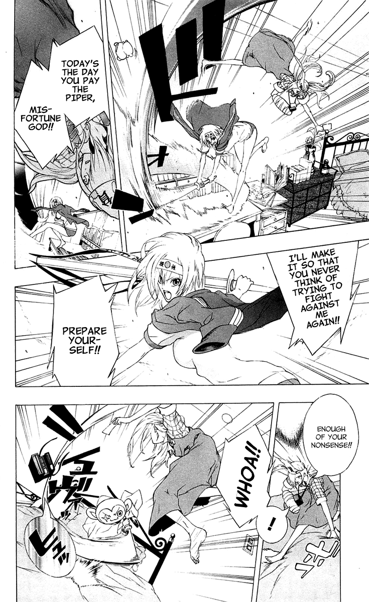 Binbougami ga! Chapter 3 page 36 - Chapter 3: Now This Feels Like the True Start of the Fight Between the God and the Girl
