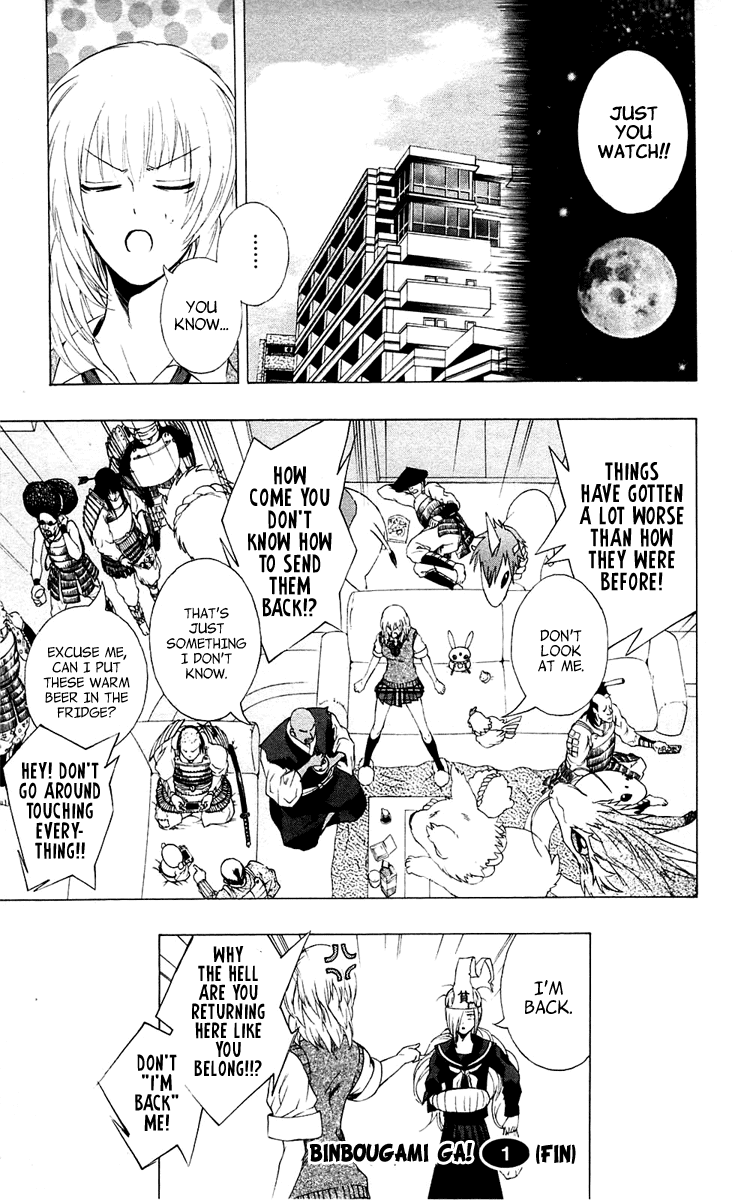 Binbougami ga! Chapter 3 page 47 - Chapter 3: Now This Feels Like the True Start of the Fight Between the God and the Girl