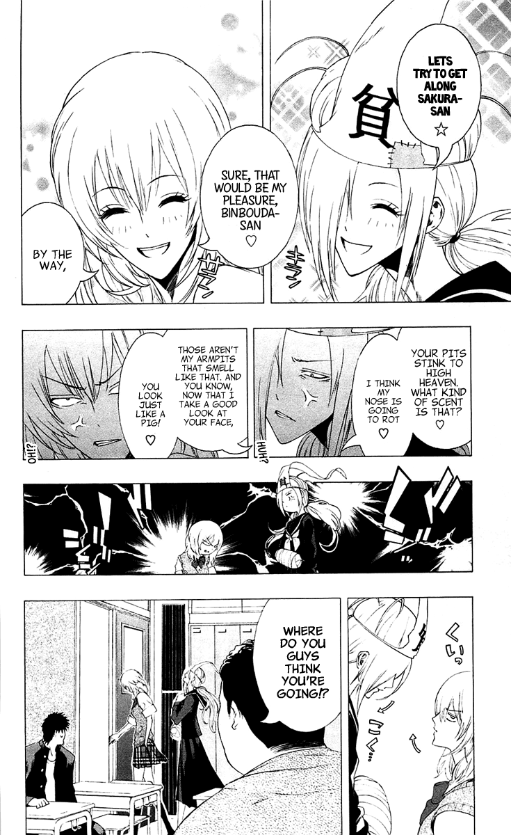 Binbougami ga! Chapter 3 page 9 - Chapter 3: Now This Feels Like the True Start of the Fight Between the God and the Girl