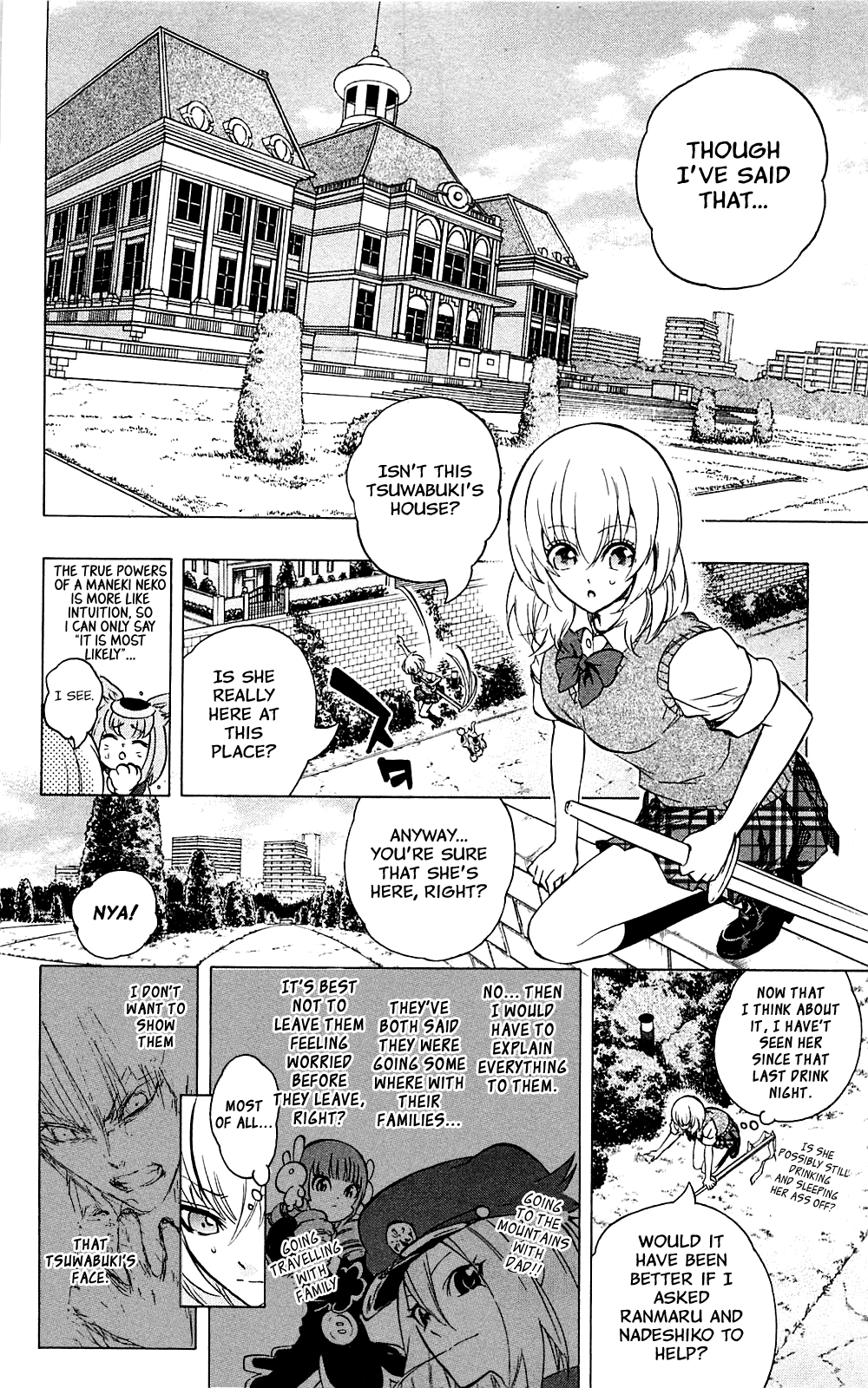 Binbougami ga! Chapter 31 page 14 - Chapter 31: Your Master's Last Wish