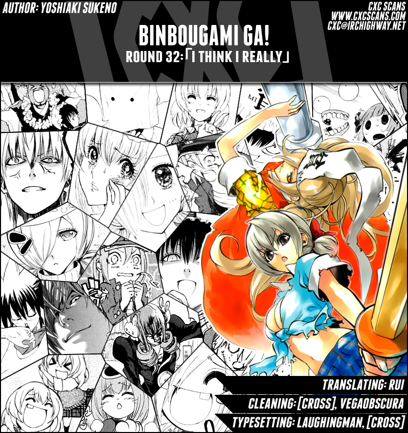 Binbougami ga! Chapter 32 page 1 - Chapter 32: I Think I Really