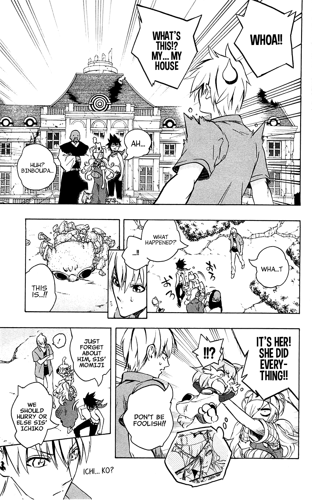 Binbougami ga! Chapter 32 page 13 - Chapter 32: I Think I Really