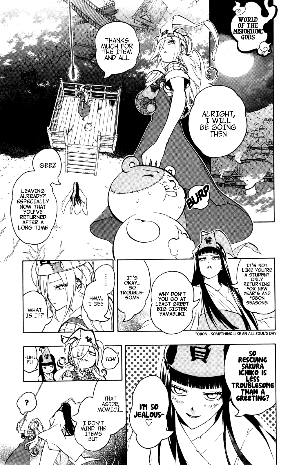 Binbougami ga! Chapter 33 page 10 - Chapter 33: How about we get this show started... Shall We?